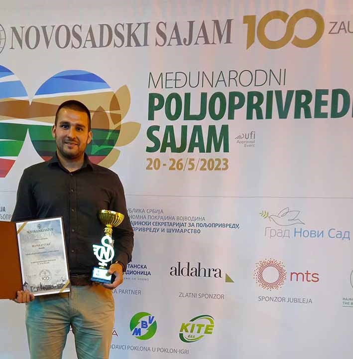 Branislavu Cukiću iz Barande nagrada za najbolje poljoprivredno gazdinstvo u oblasti ratarstva